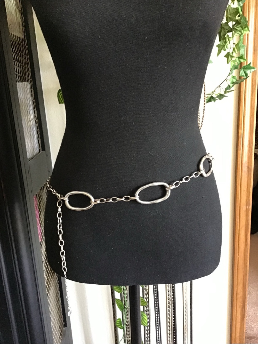 Silver Chain Link Waist Belt - Women Accessories